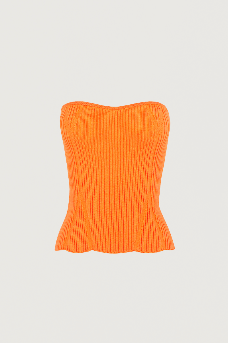 AMADEUS TOP ORANGE | ONE OF A KIND