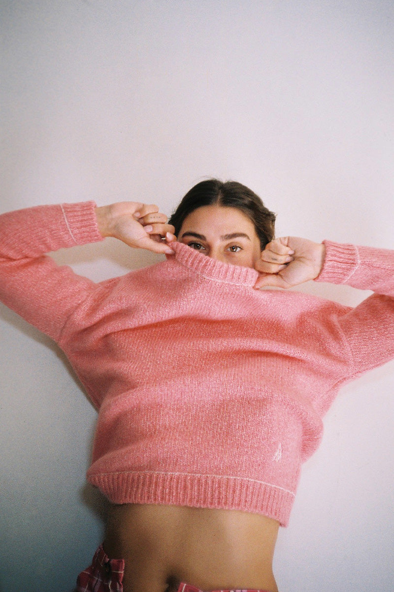 Pink Cozy Sweater