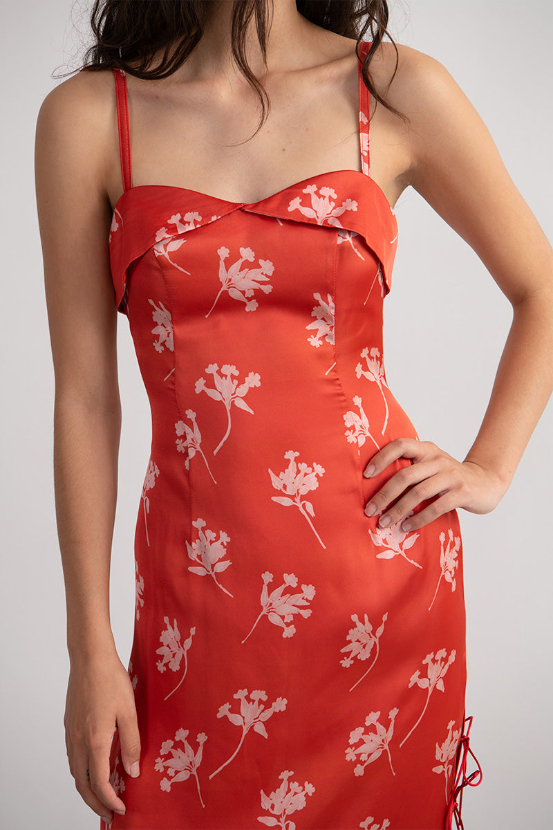 Luciana Red Dress