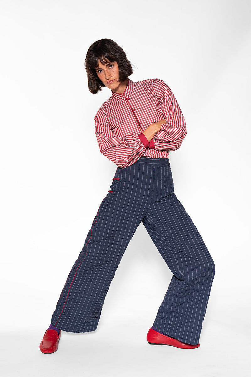 Vega Striped Trousers