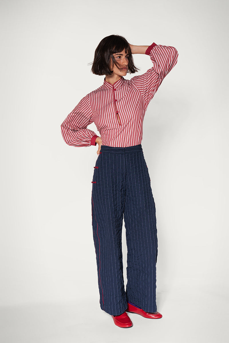 Vega Striped Trousers