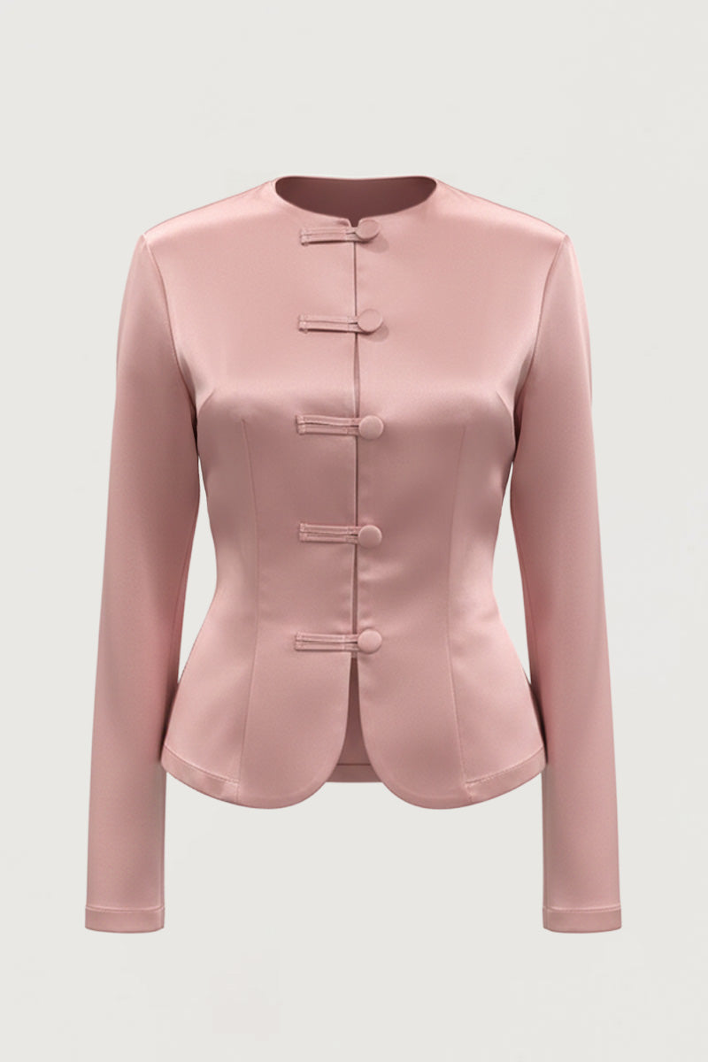 PINK SILK JACKET | PRE-ORDER