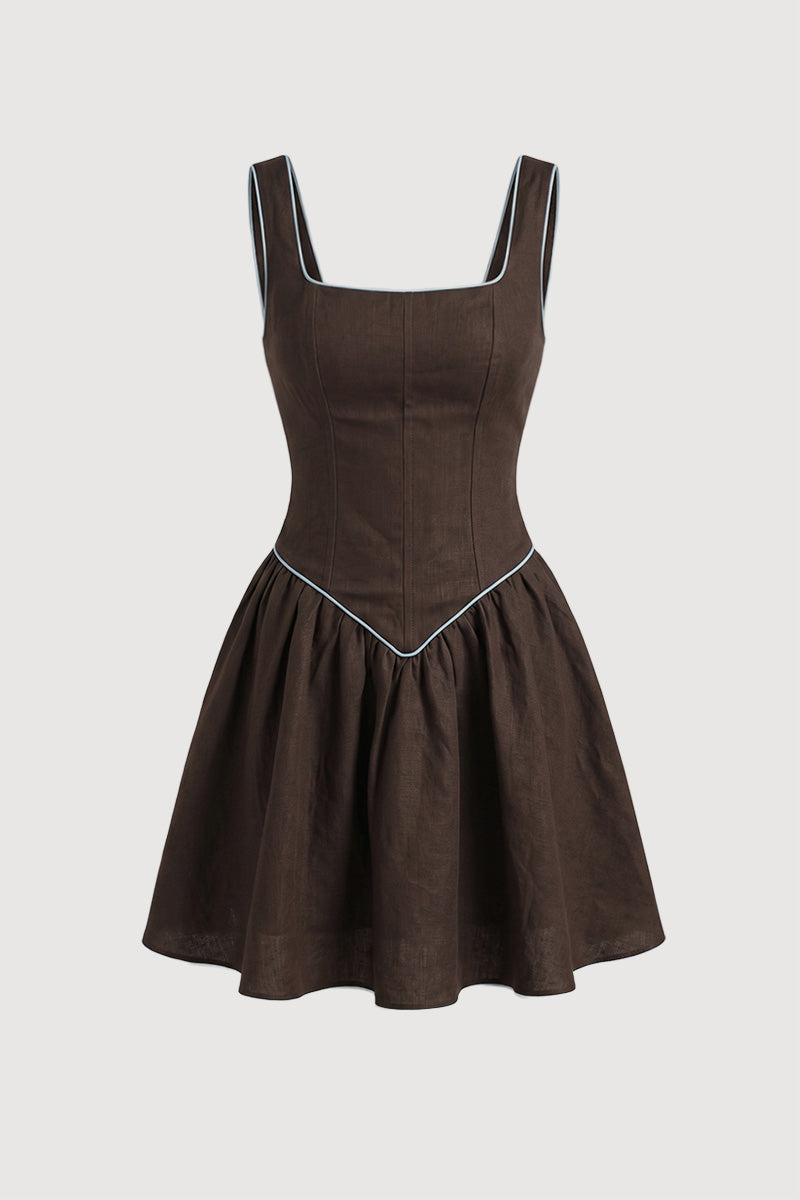 Cleo Chocolate Dress