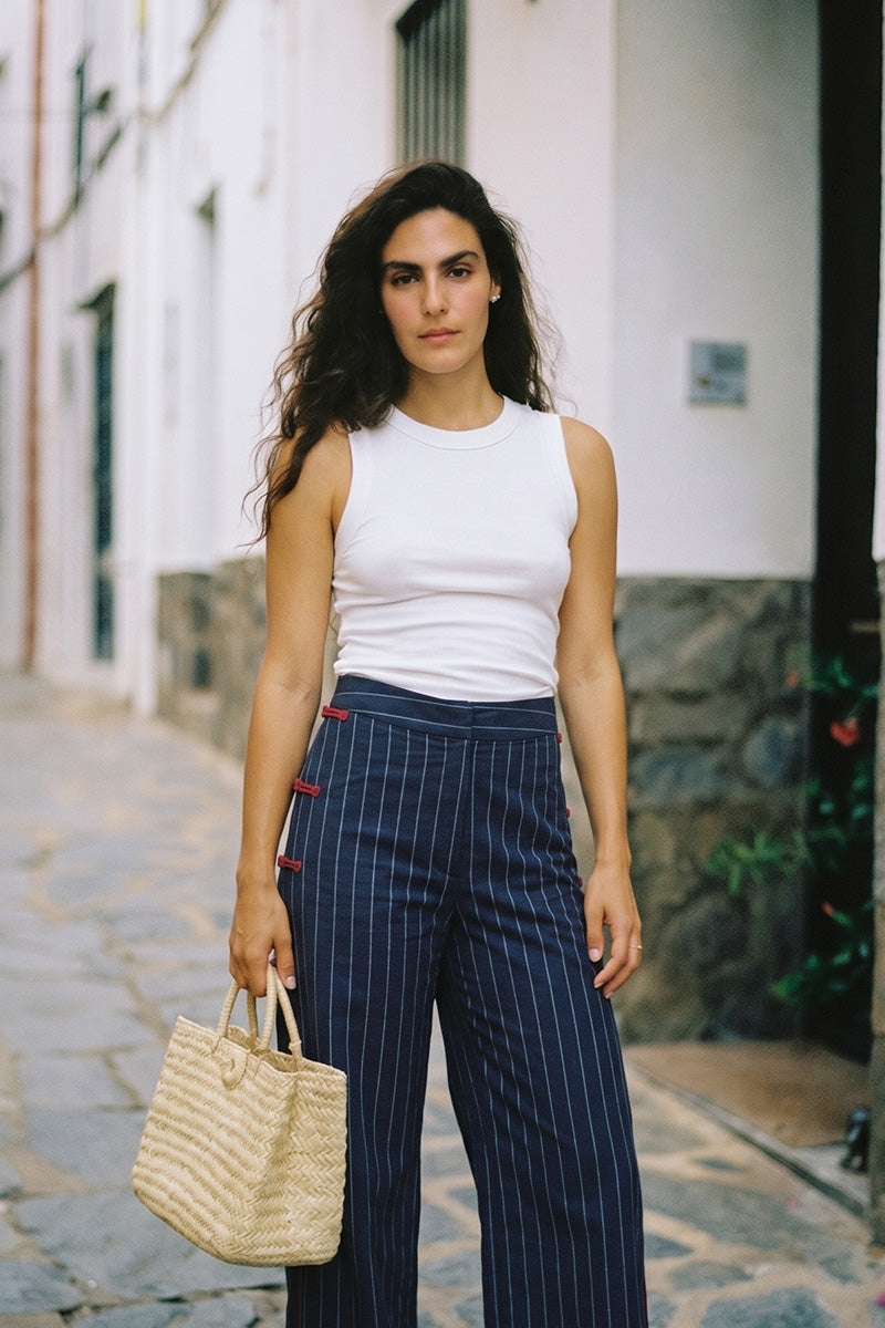 Vega Striped Trousers