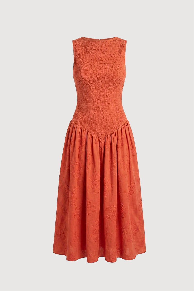 Begur Terracota Dress