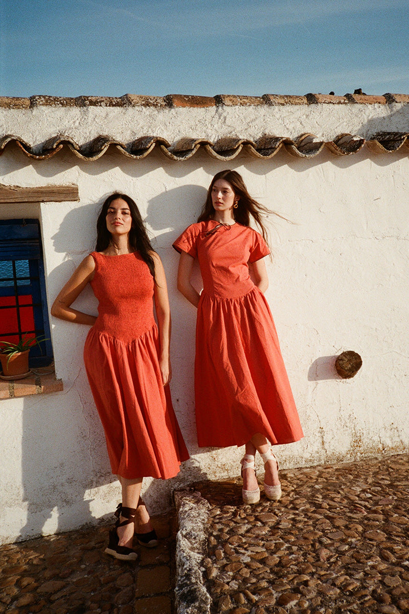 Begur Terracota Dress