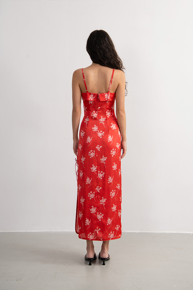 Luciana Red Dress