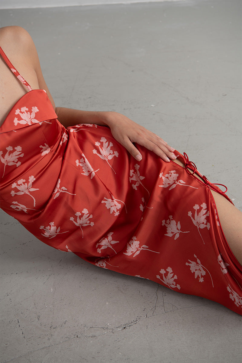 Luciana Red Dress