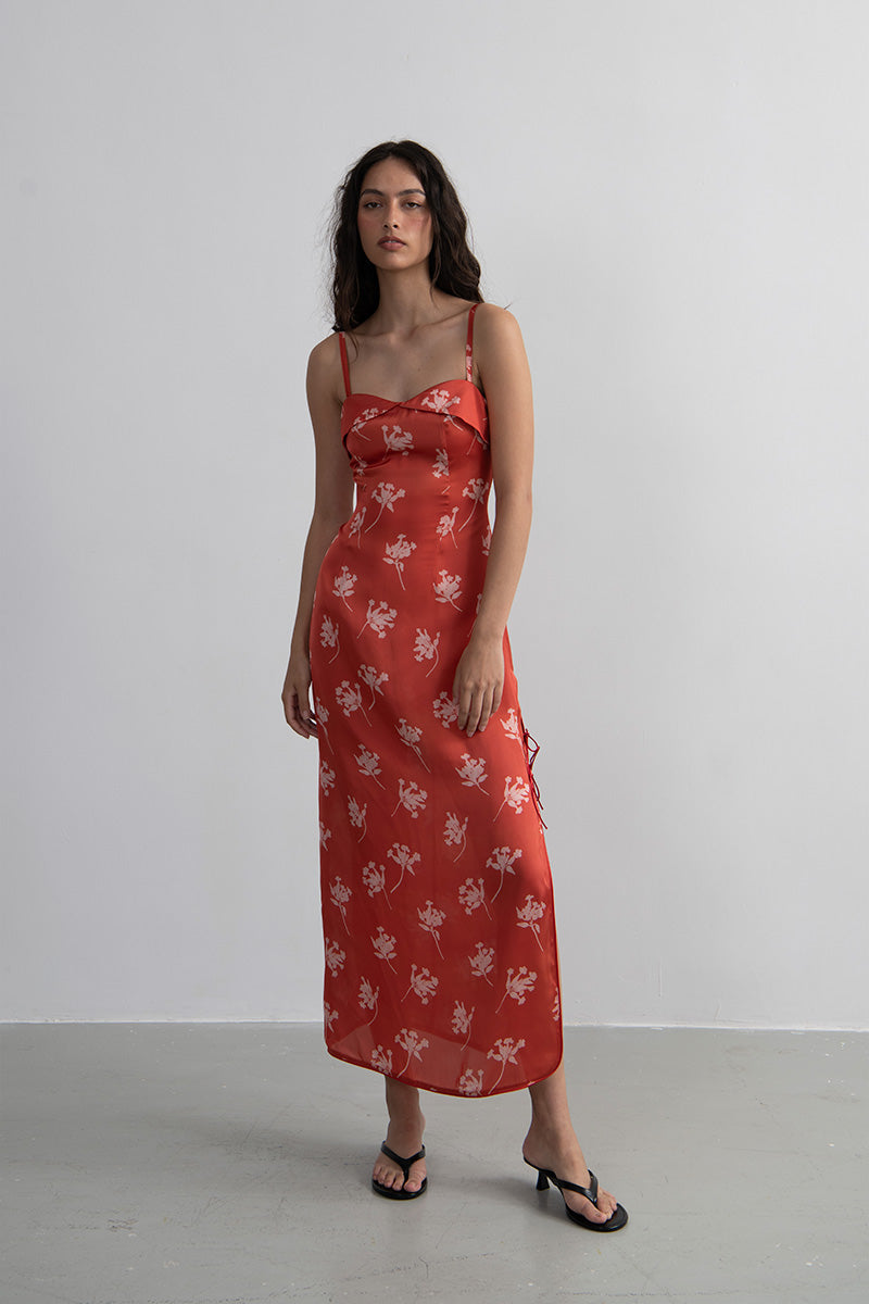 Luciana Red Dress
