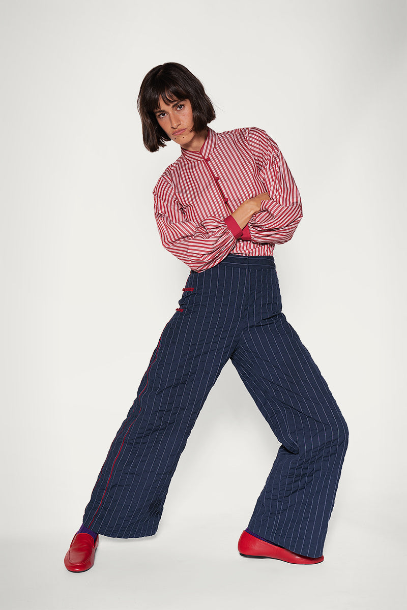 Vega Striped Trousers