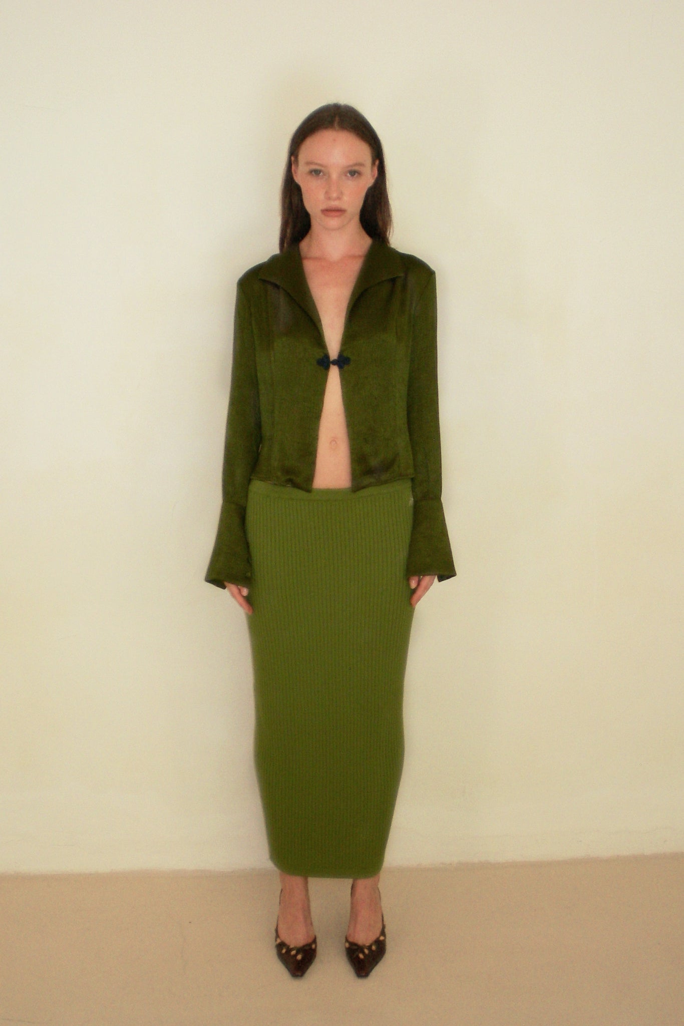 Paltrow Skirt Green