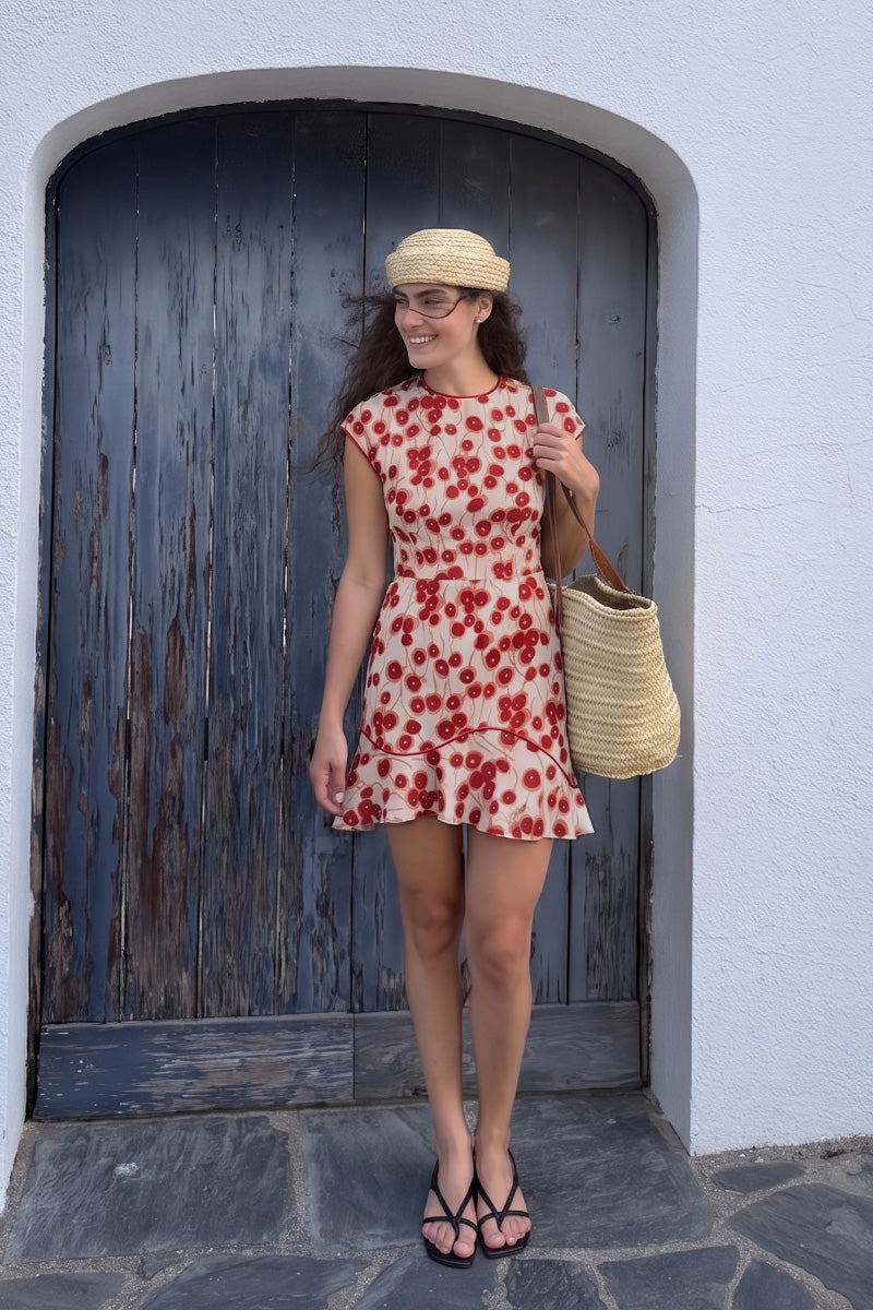Dana Cherry Dress