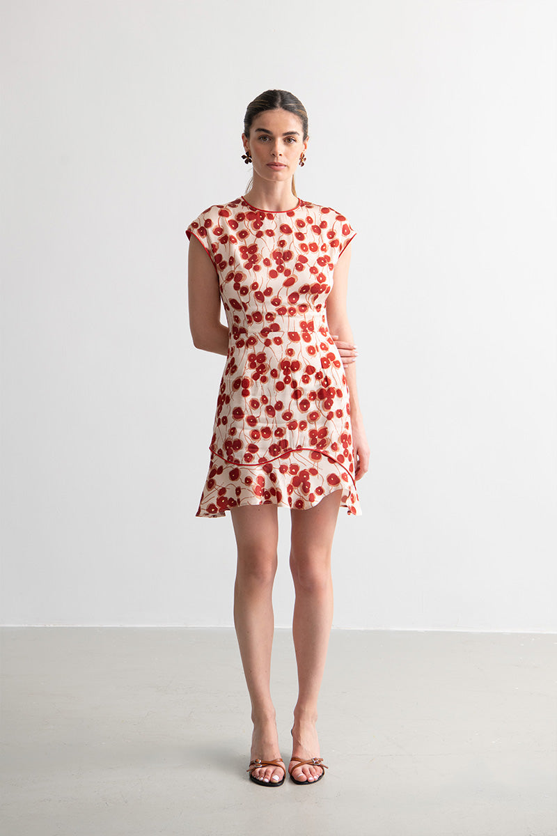 Dana Cherry Dress