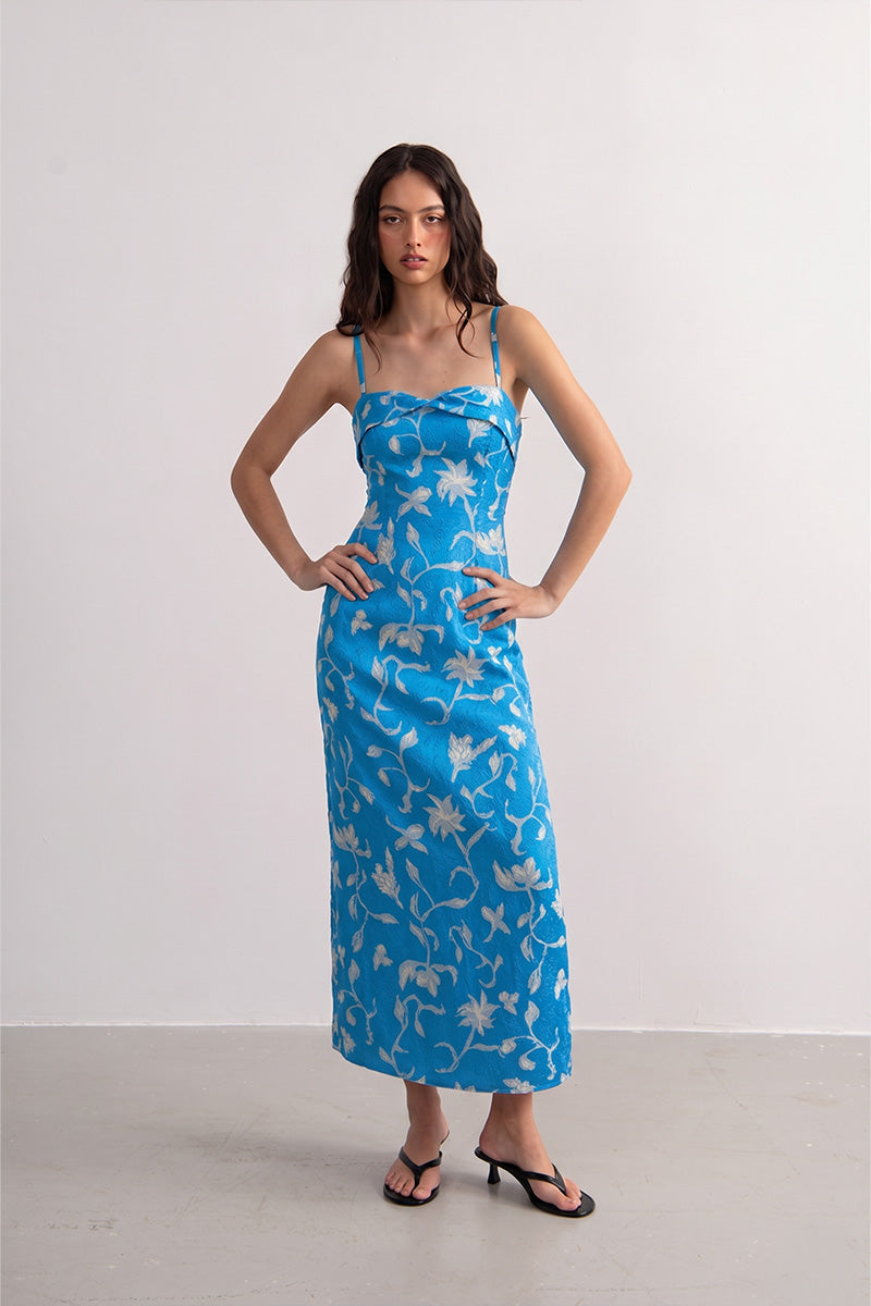 Luciana Blue Dress