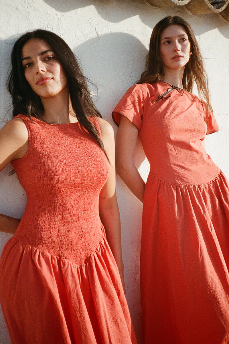 Begur Terracota Dress